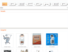 Tablet Screenshot of decomed.net
