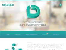 Tablet Screenshot of decomed.pt